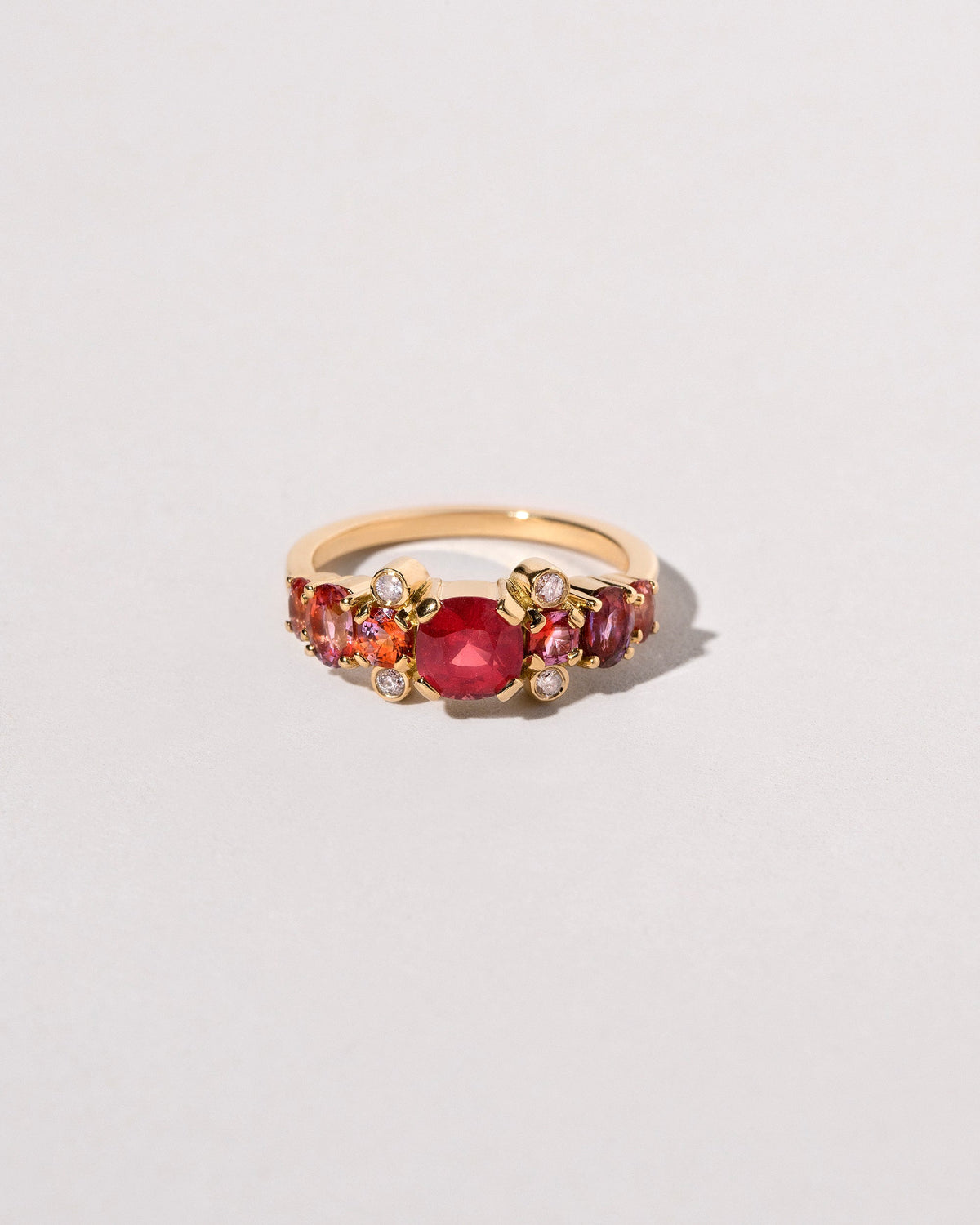 Gladiola Ring on light color background.