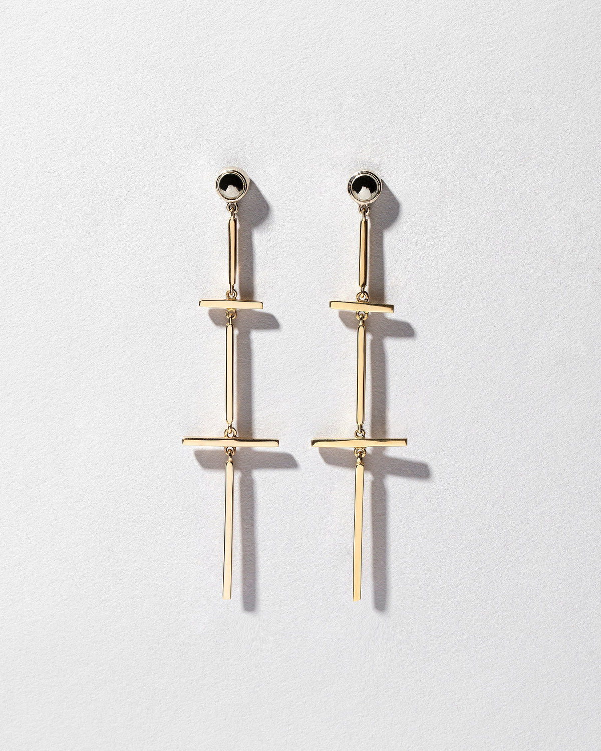  Figure 6. Drop Earrings on light color background.