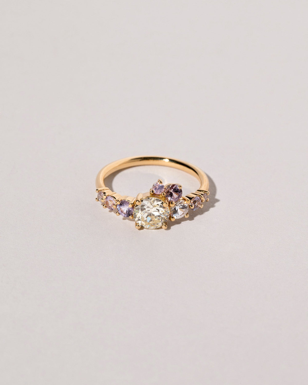  Viola Ring on light color background.
