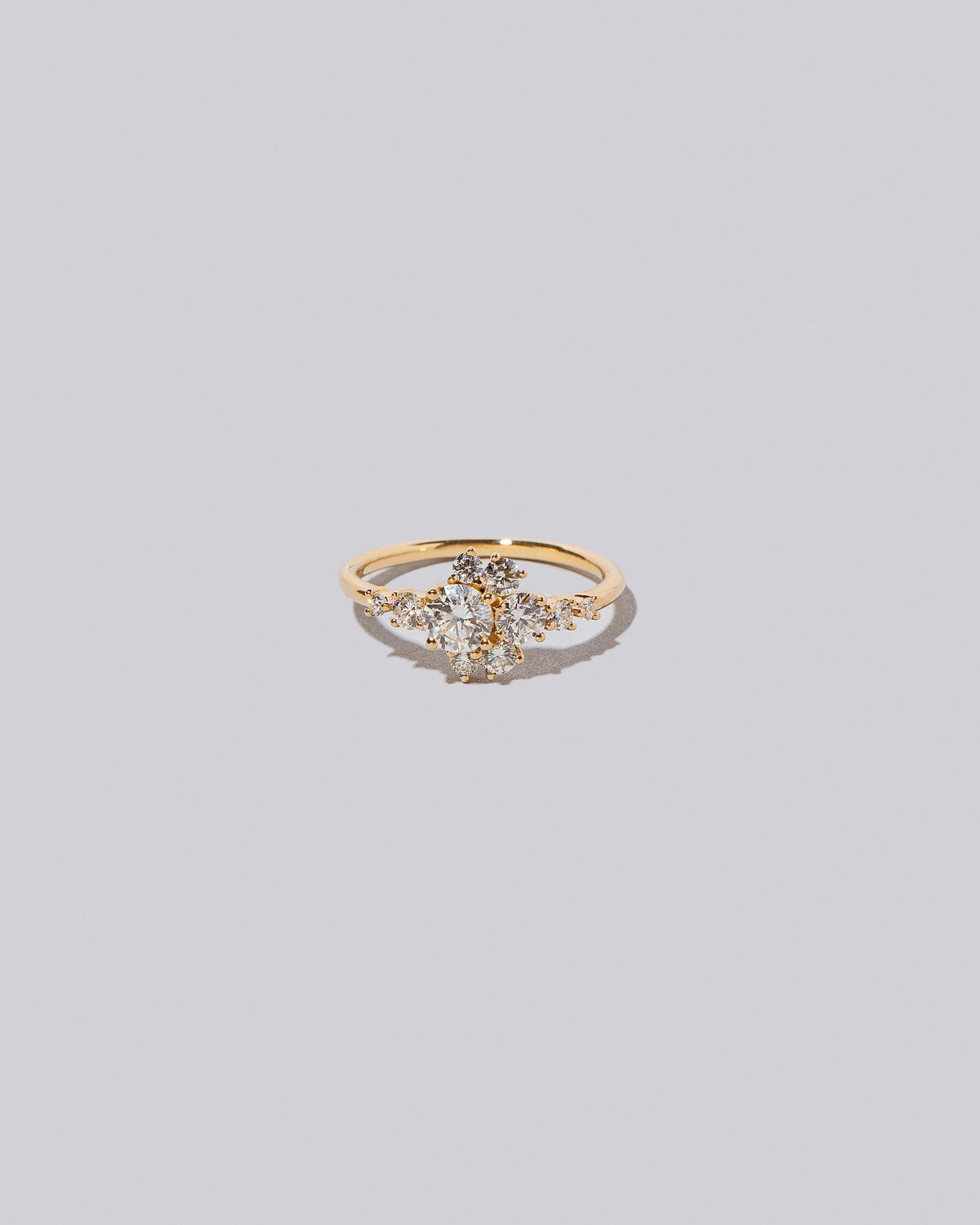  Anthea Ring - White Diamonds on light color background.