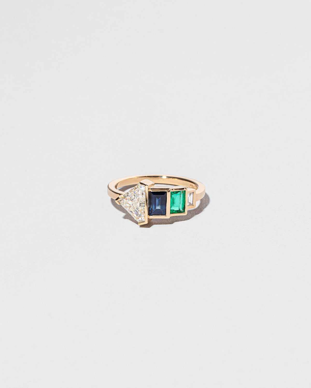  Woman House Ring on light color background.