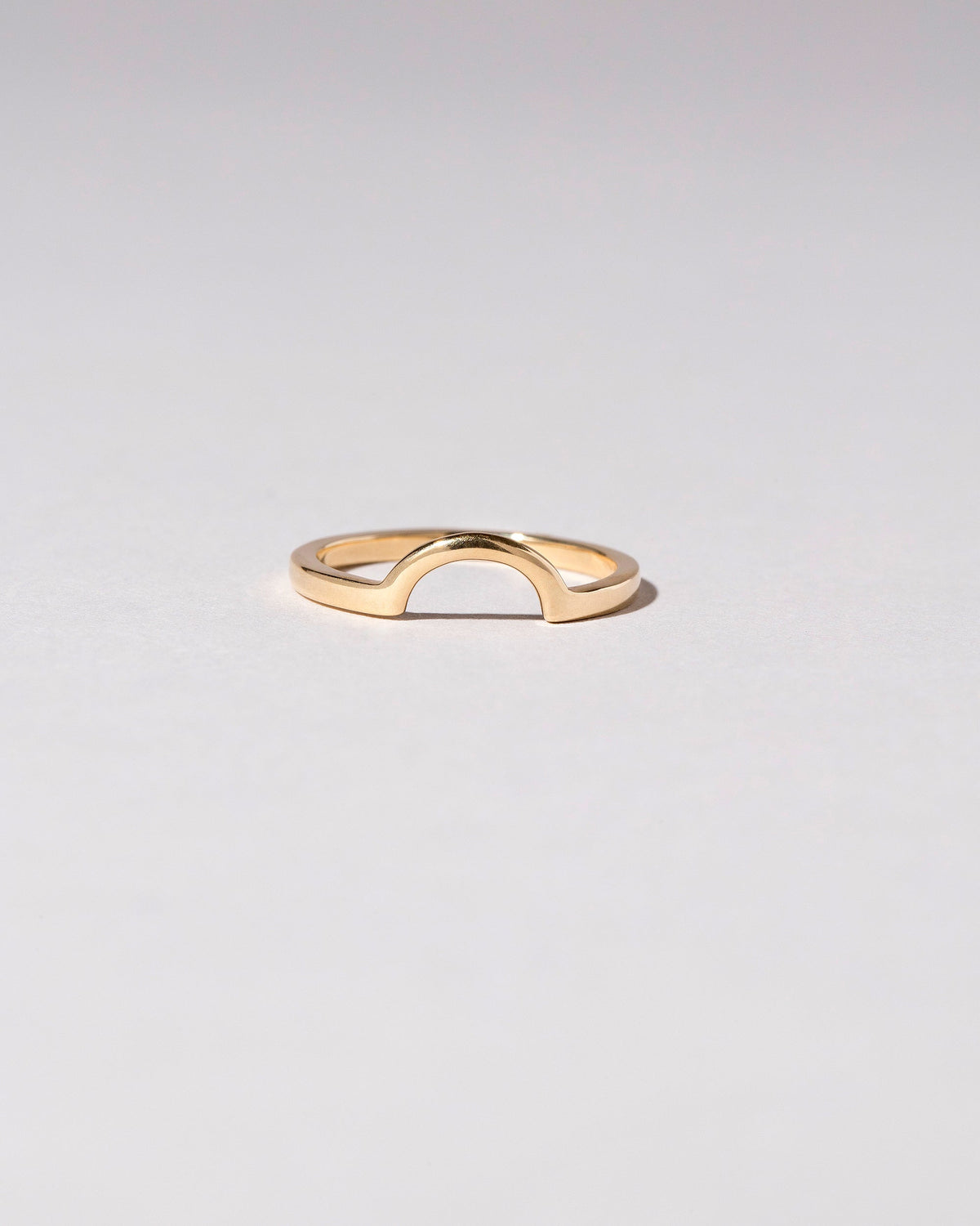  Mini Half Hoop Band on light color background.