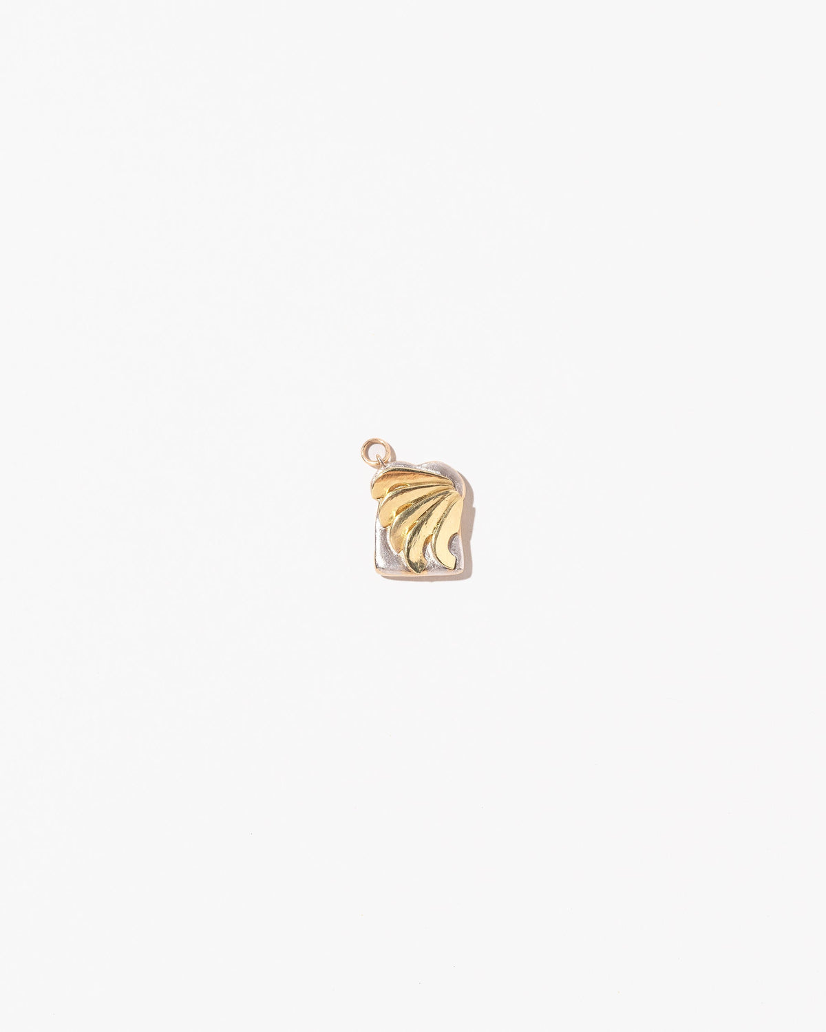 Avocado Toast Charm on light color background.