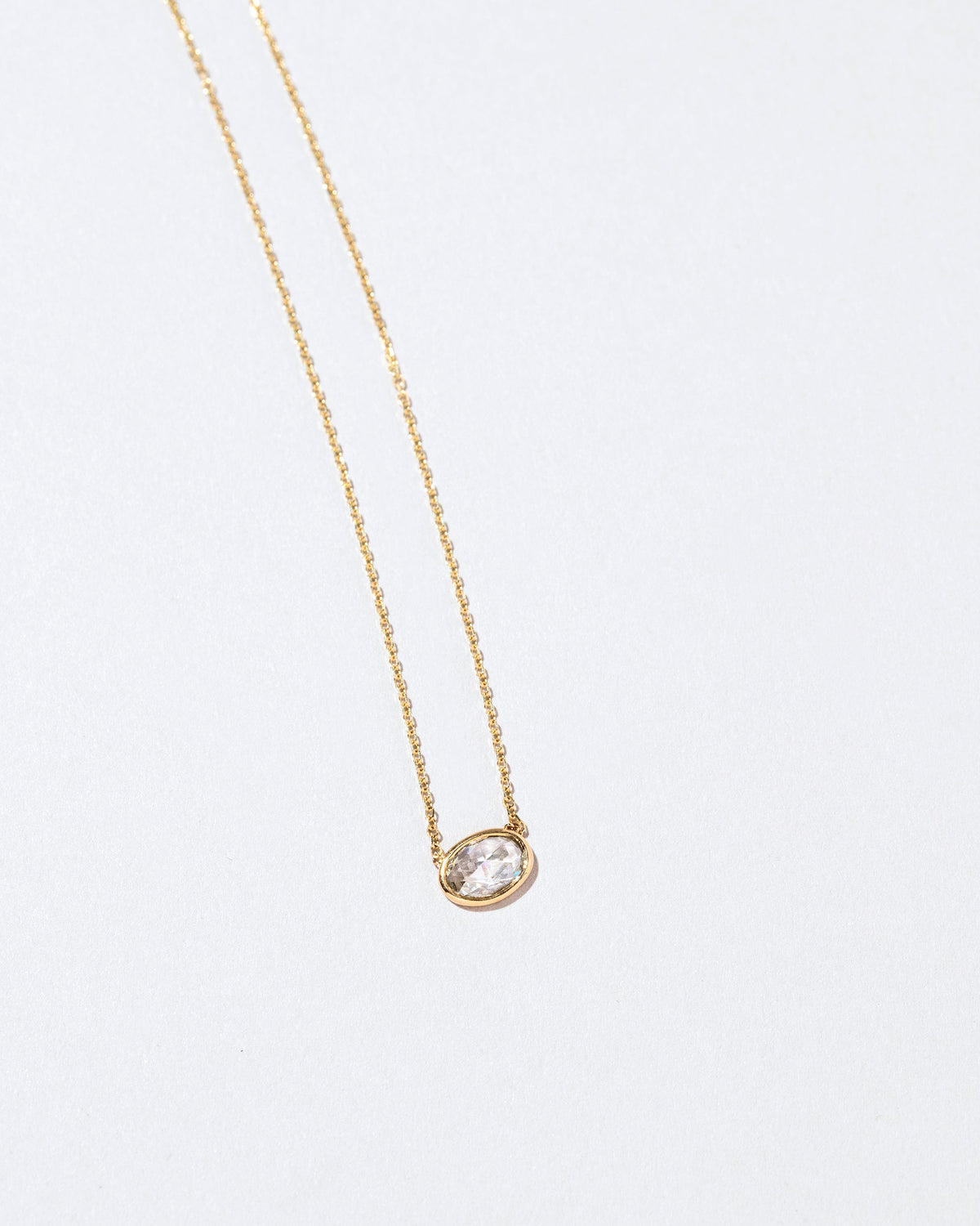  Elafonissi Necklace on light color background.