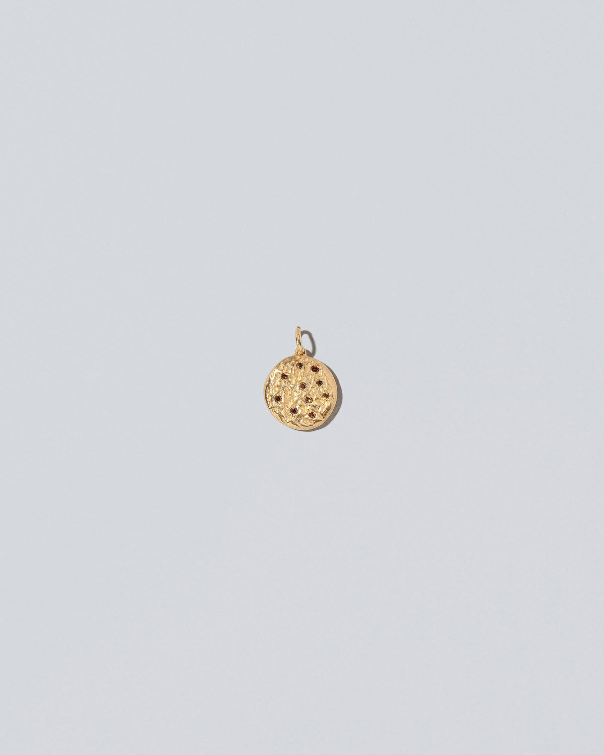 Chocolate Chip Cookie Charm on light color background.