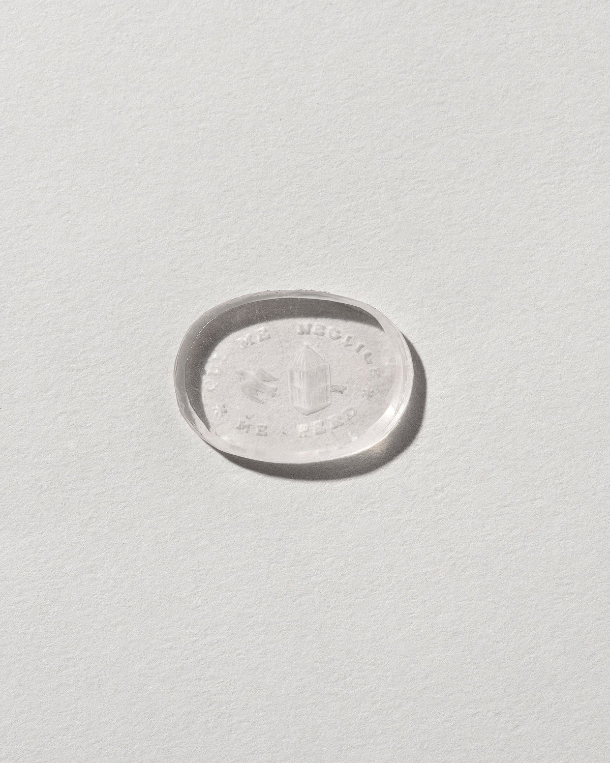  Free Bird Intaglio Seal on light color background.