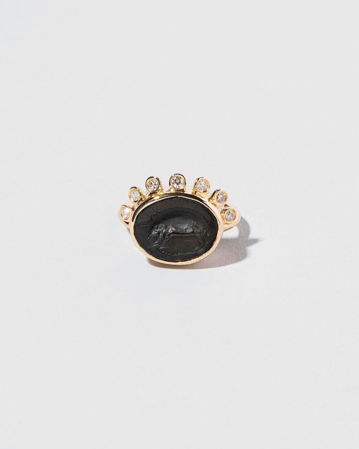  Bravery Ring on light color background.