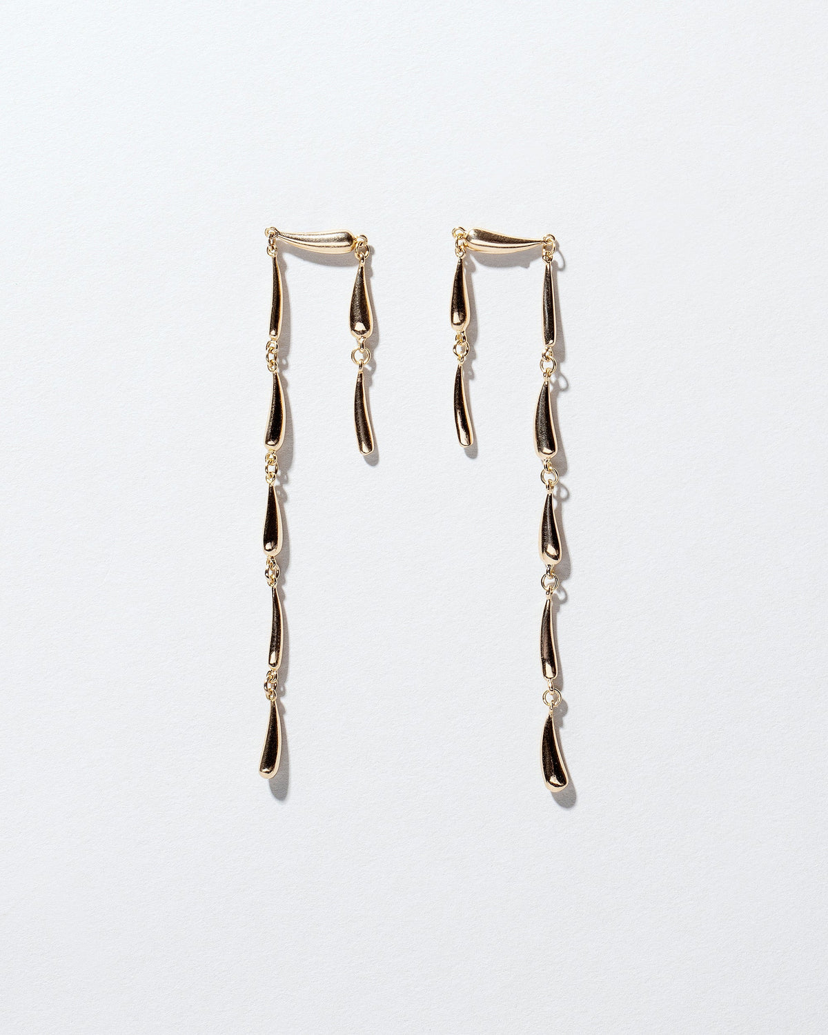  Night Garden Earrings on light color background.