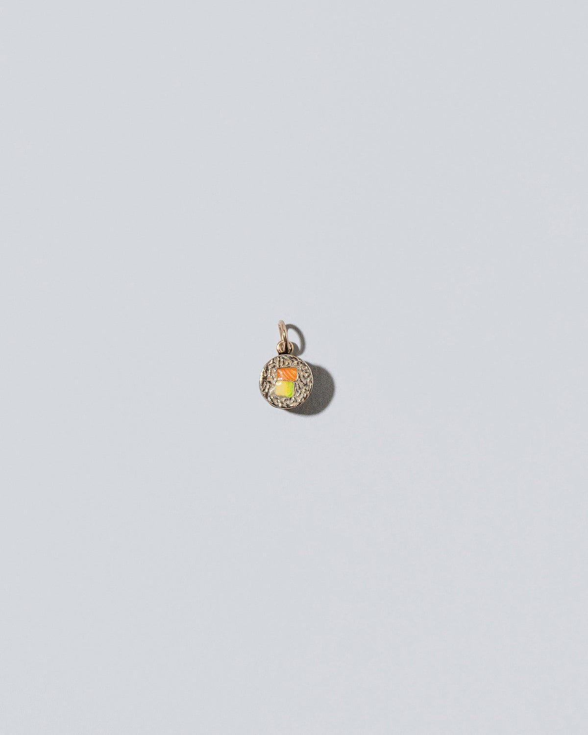 Sushi Charms on light color background.