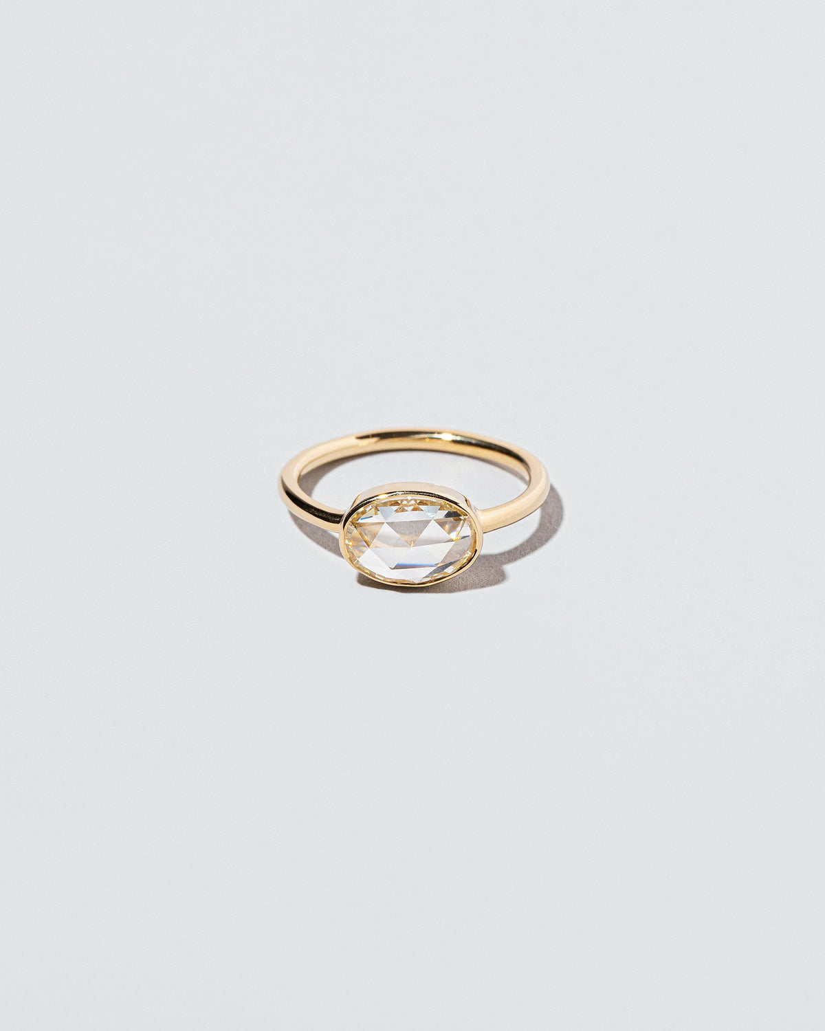 Ellipse Ring on light color background.