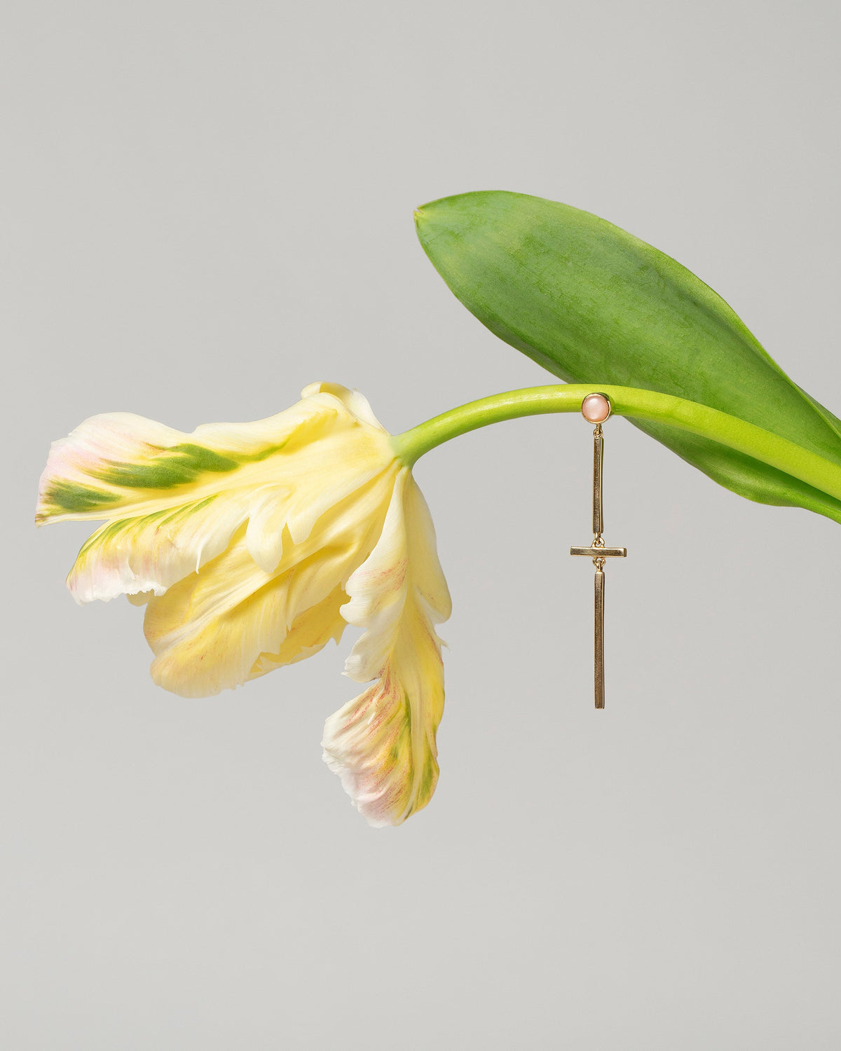  Act 2. Single Earring 3 on light color background.