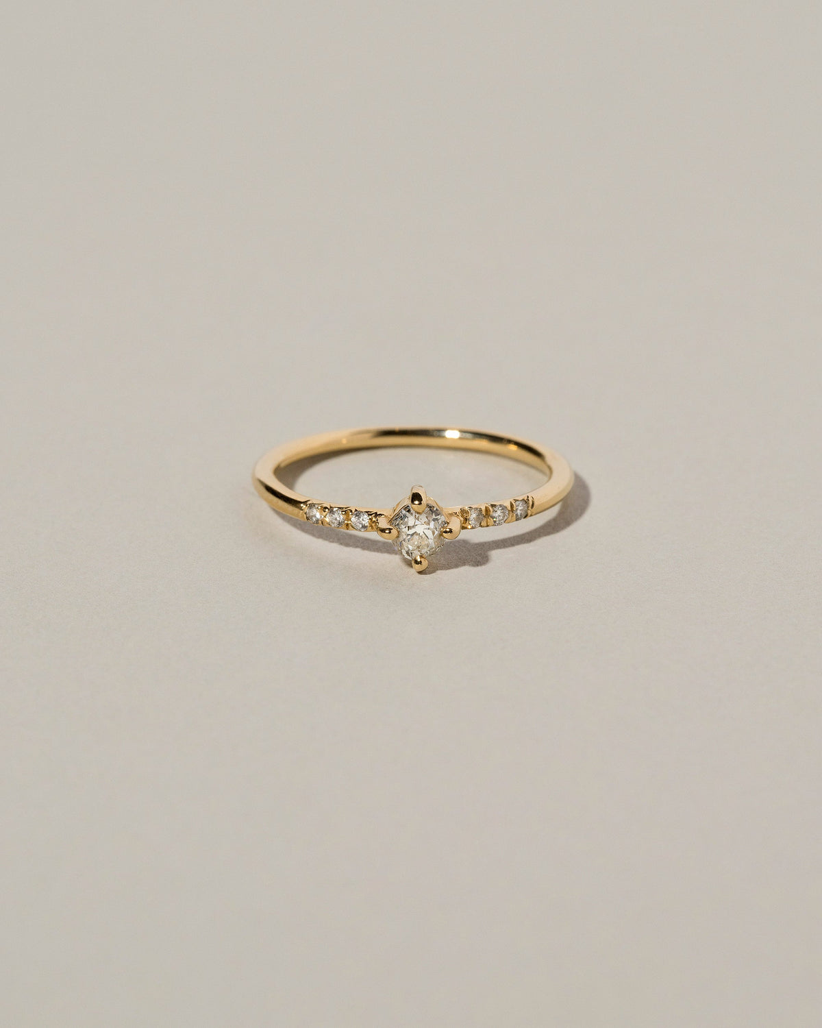 Mini Compass Rose Ring on light color background.