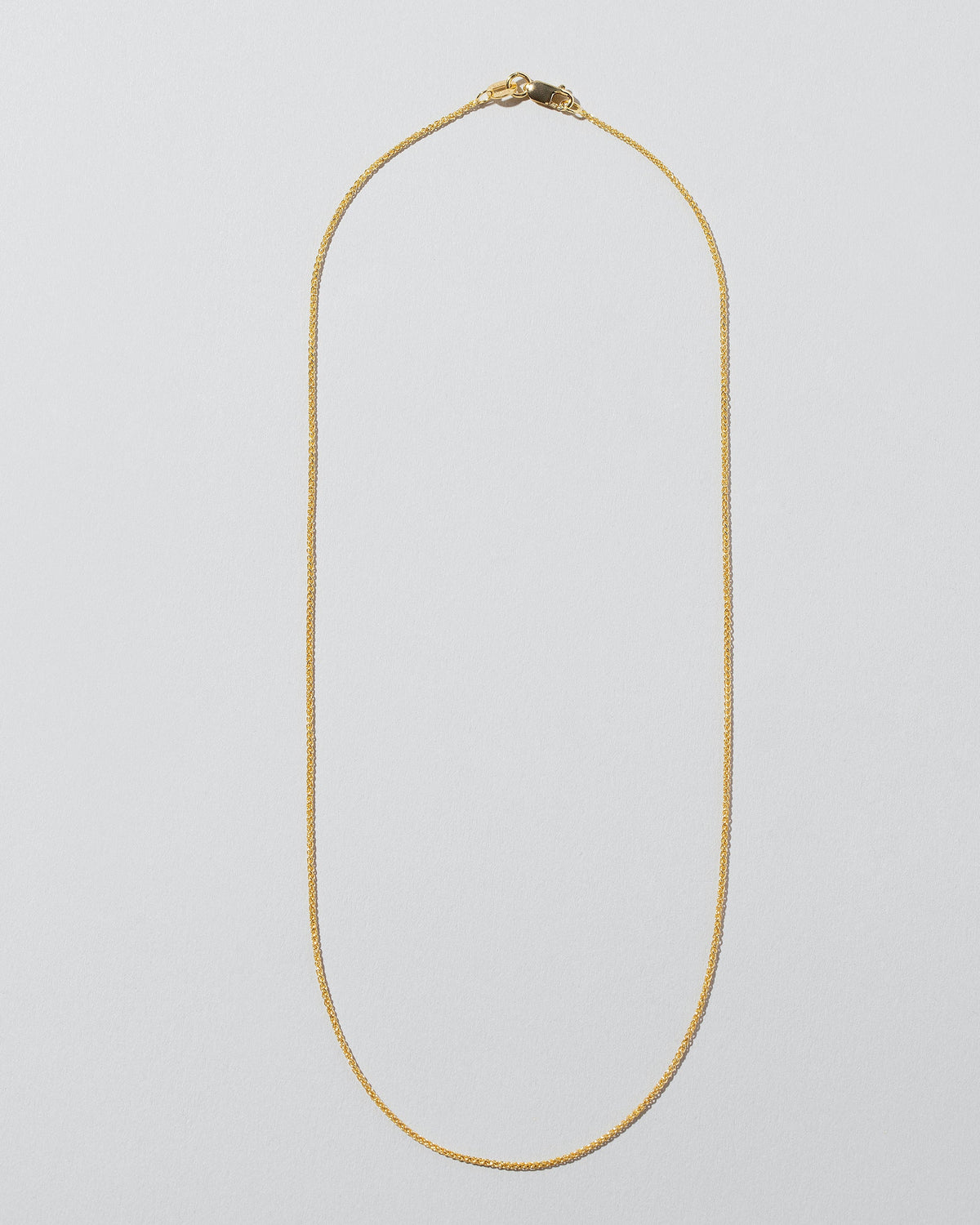  Cycle Chain Necklace on light color background.
