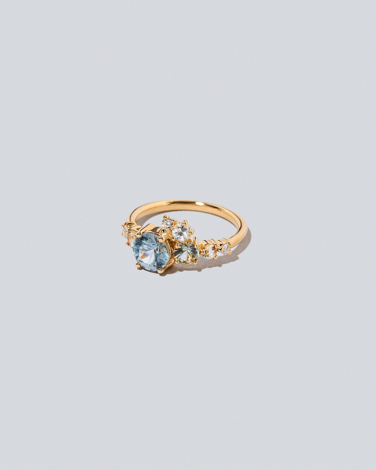 Luna Ring on light colored background.
