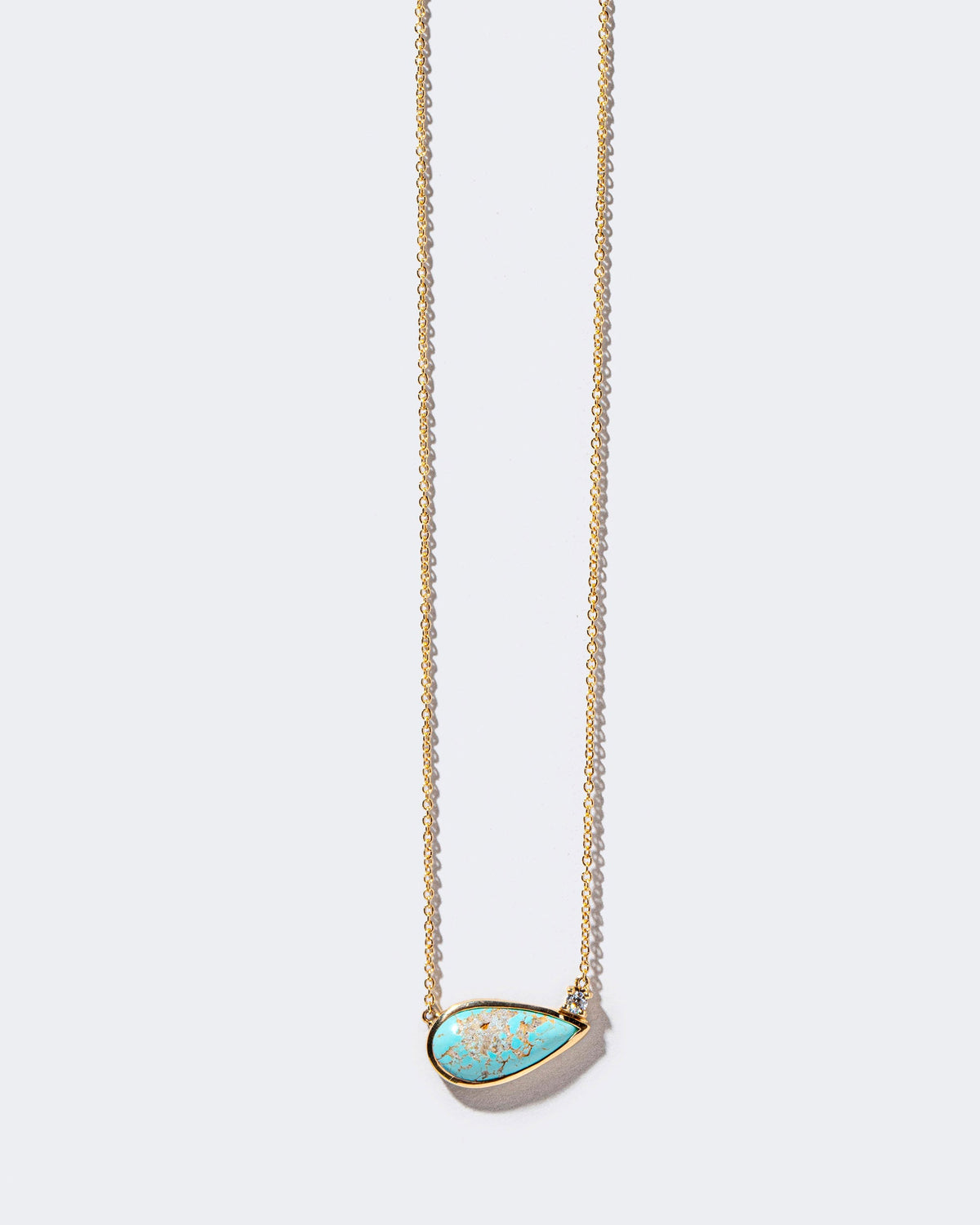 Protection Necklace on light color background.