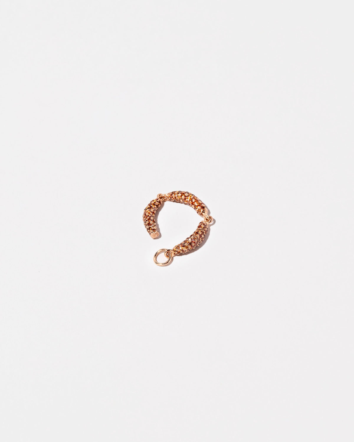  Sausage Links Charm on light color background.