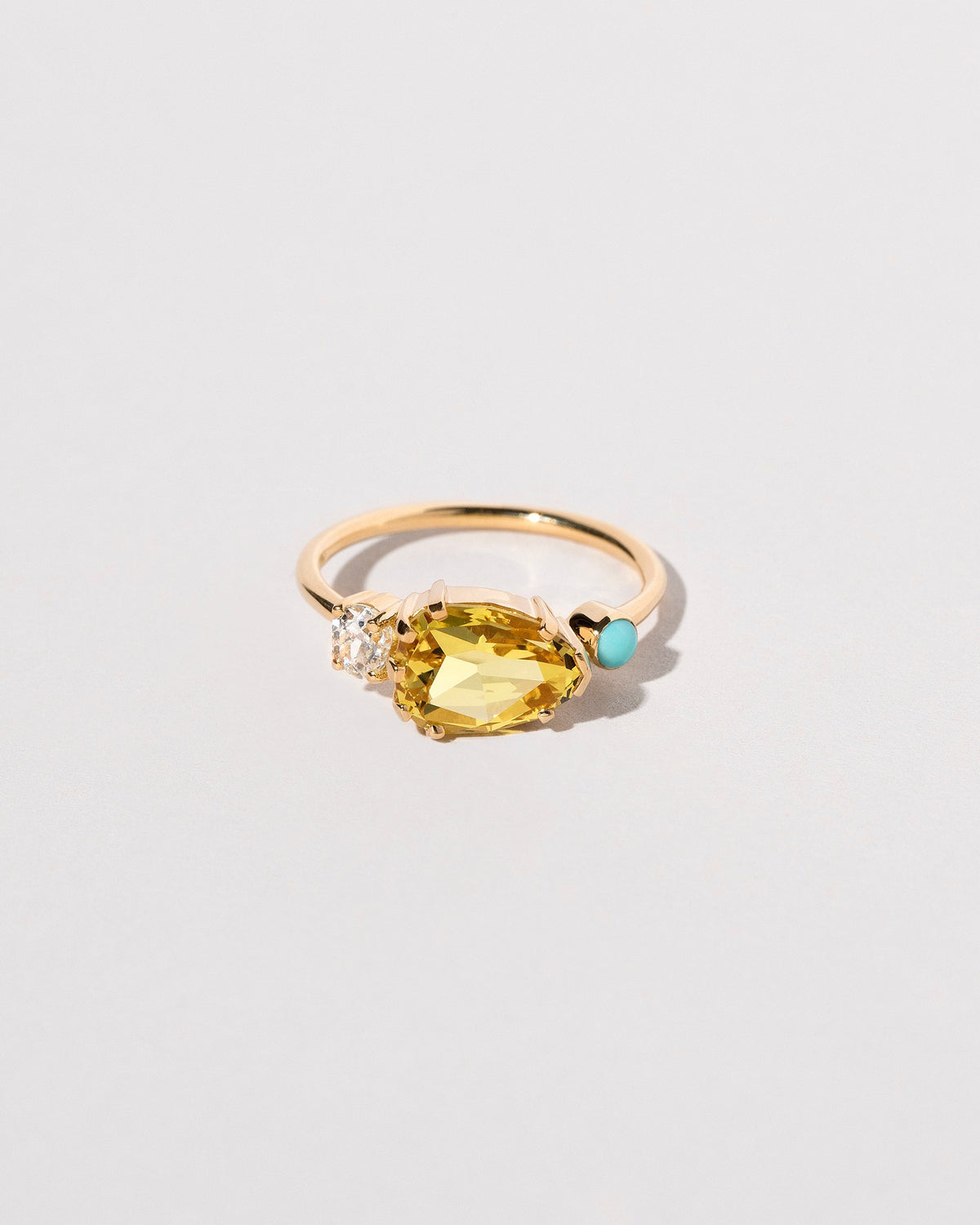  Buttercup Ring on light color background.