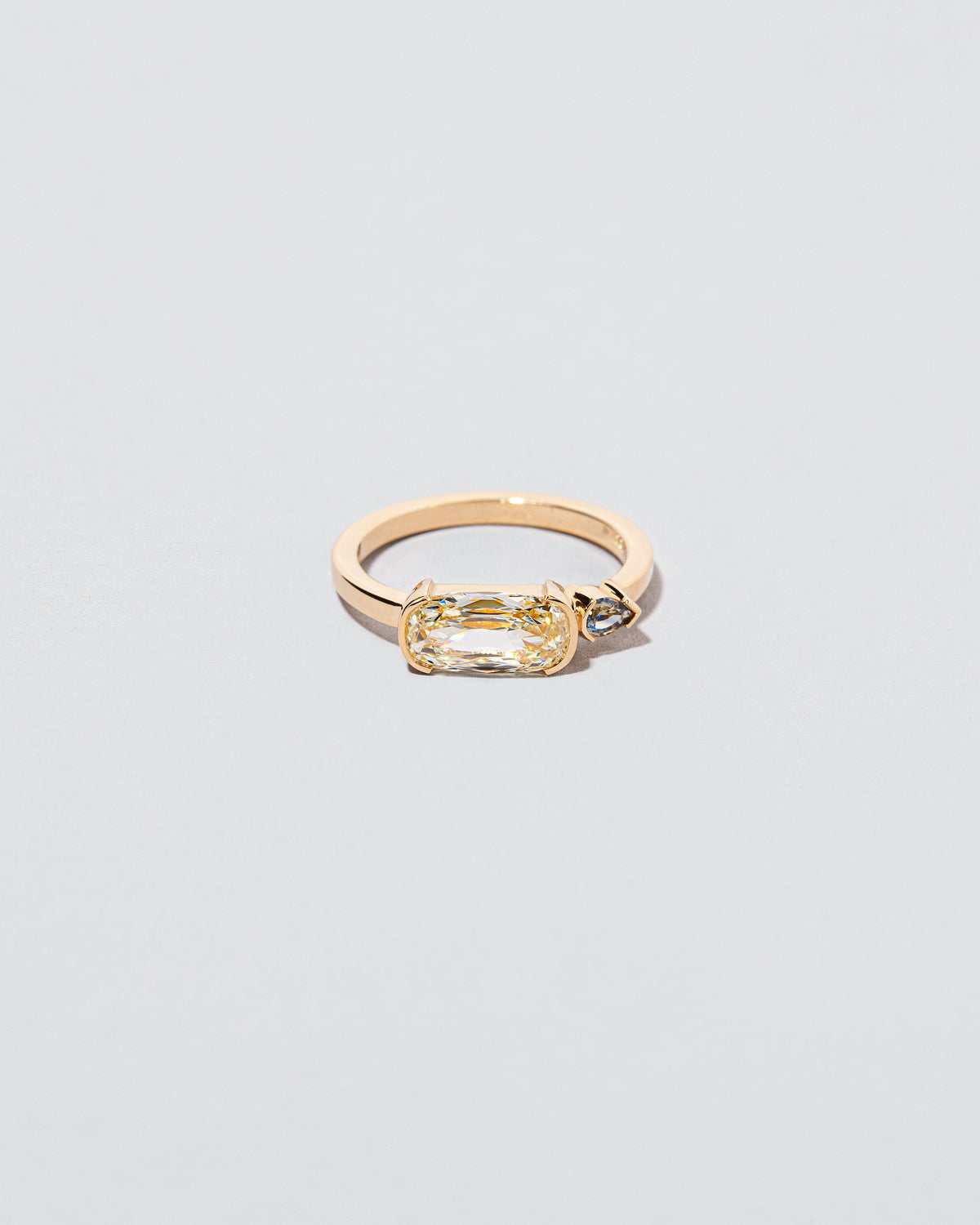  Front & Center Ring on light color background.