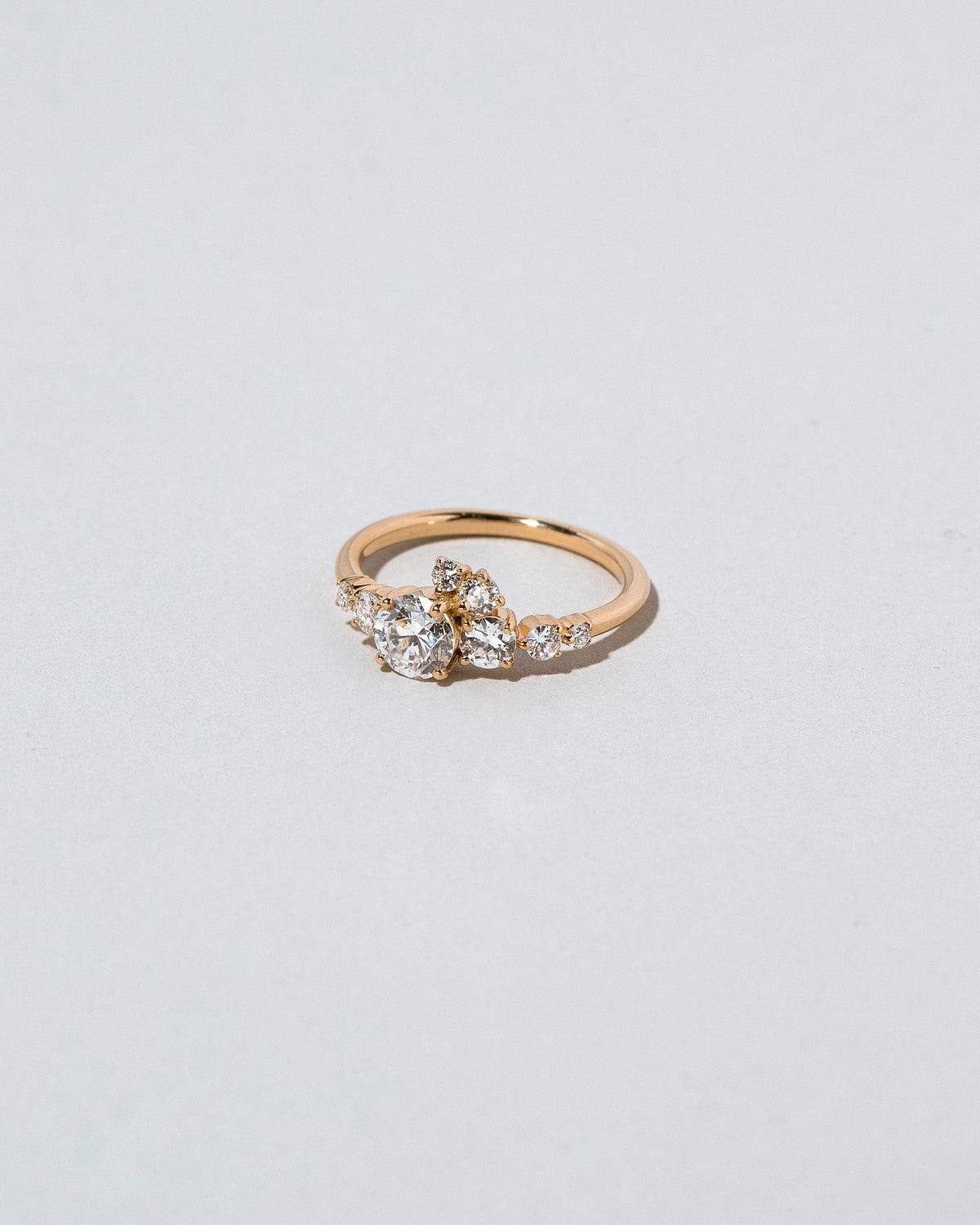  Mini Luna Ring on light color background.