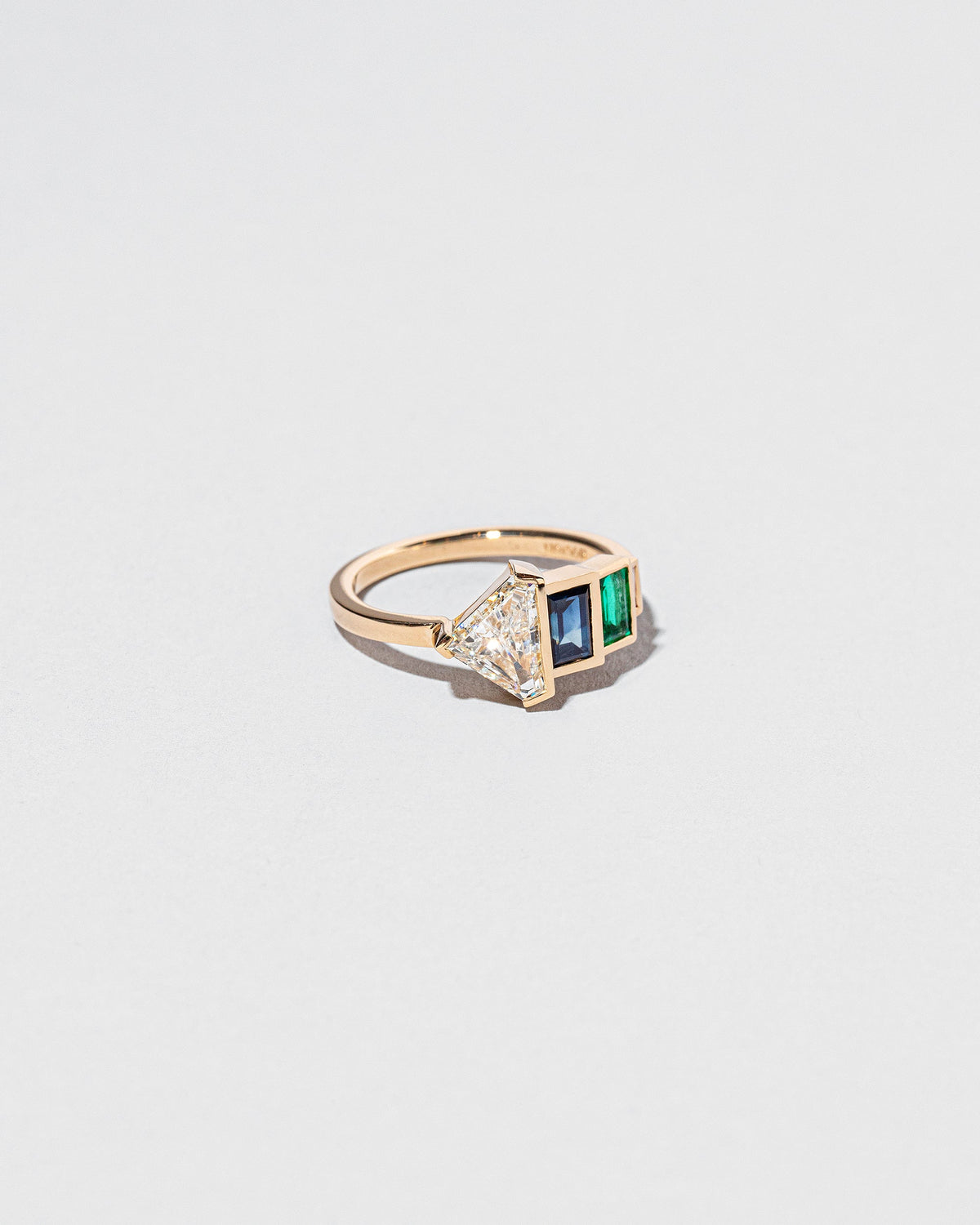  Woman House Ring on light color background.