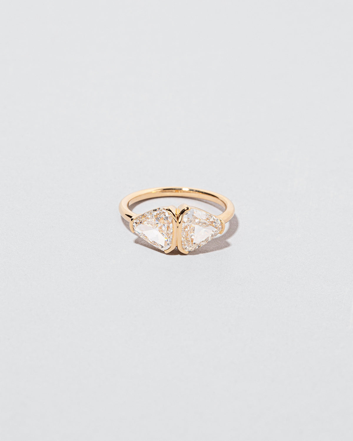 First & Last Ring on light color background.