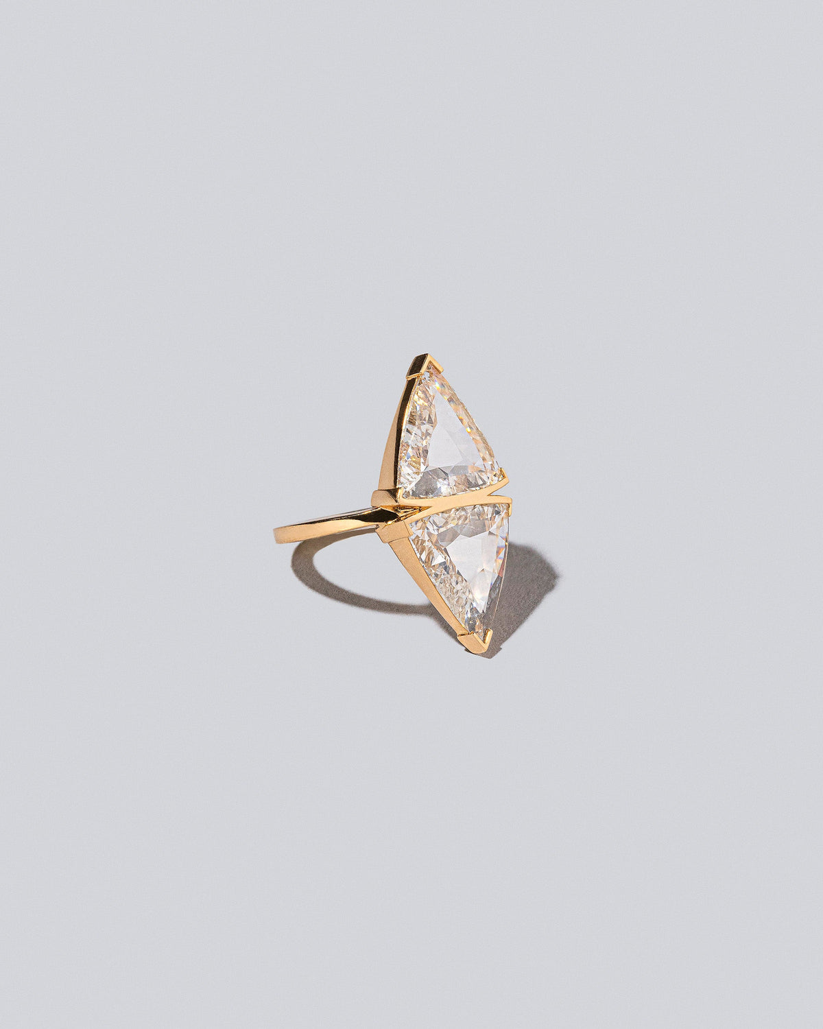 Ballad Ring on light colored background.