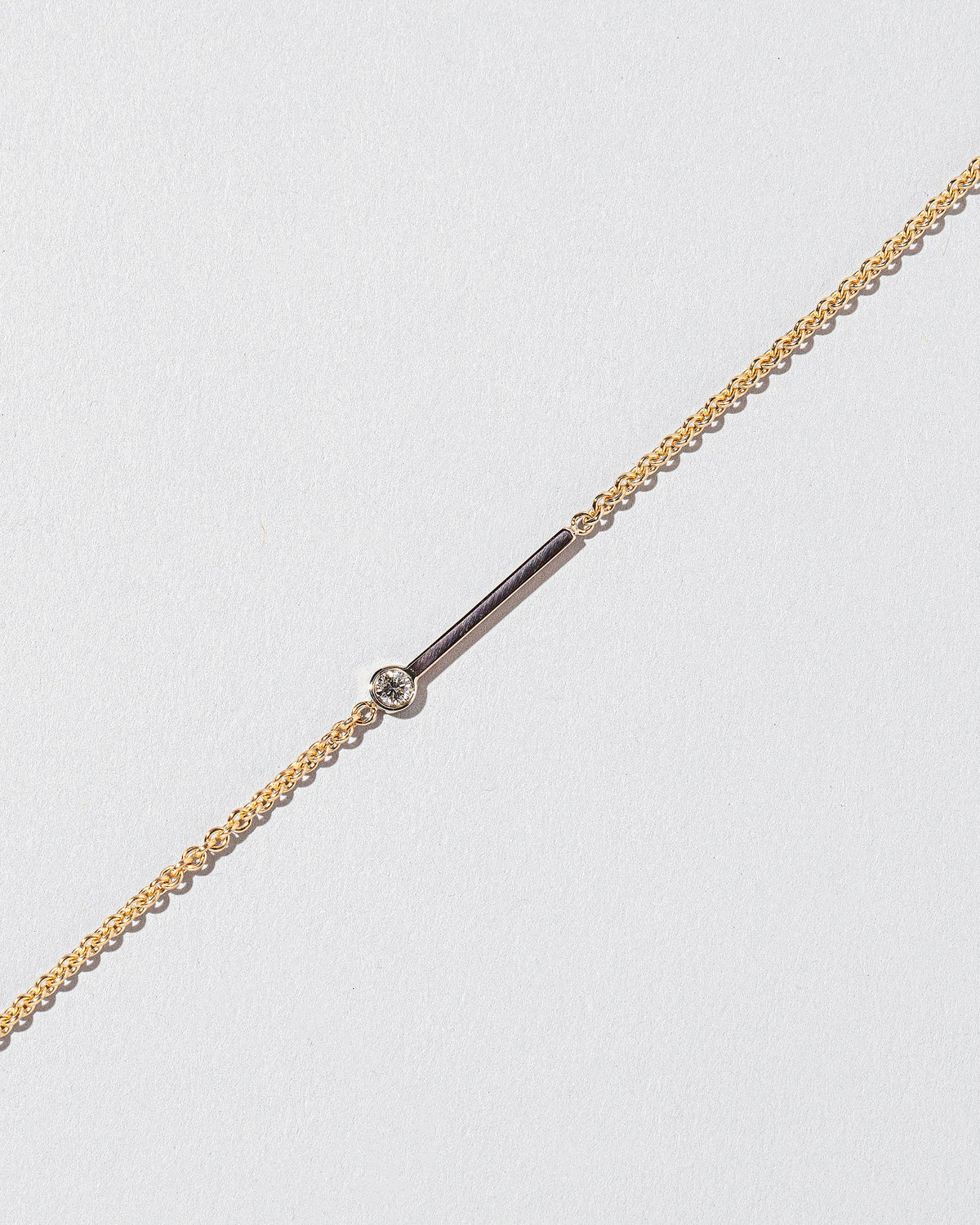 Closeup details of the Act 3. Bracelet 4 on light color background.