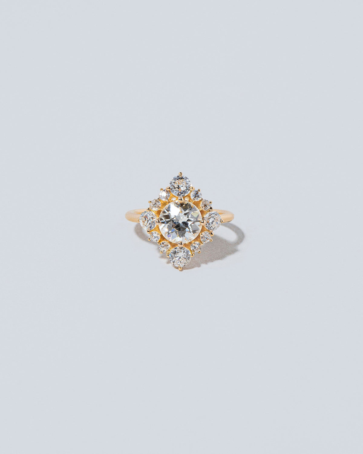  Snowflake Ring on light color background.