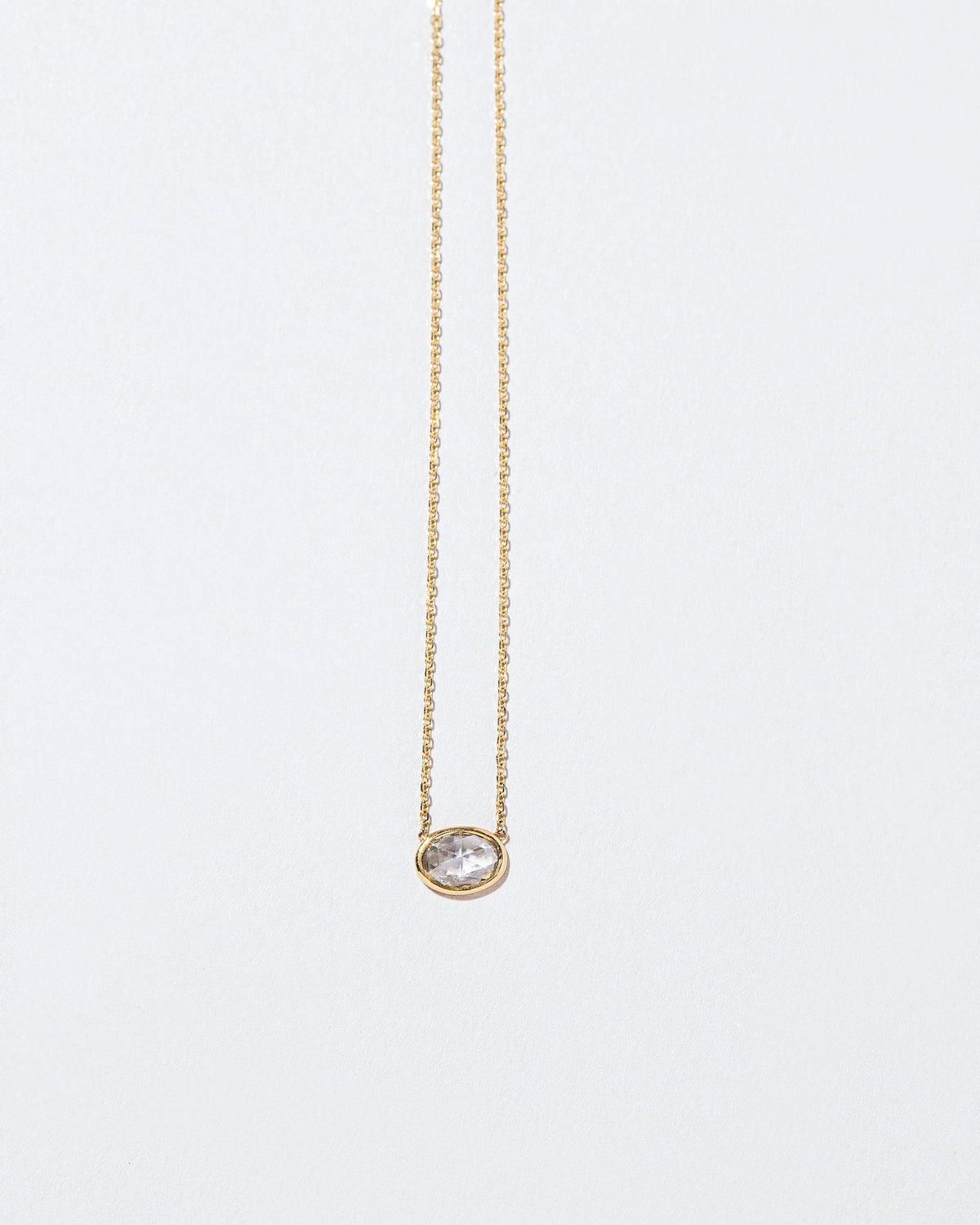  Elafonissi Necklace on light color background.