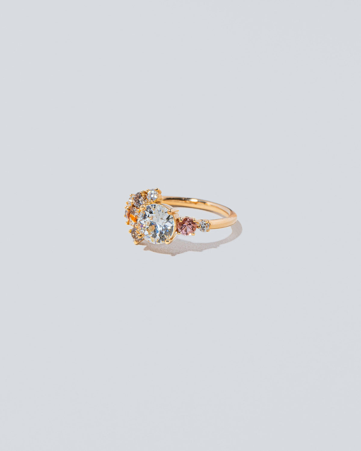 Vega Peach Ring on light colored background.