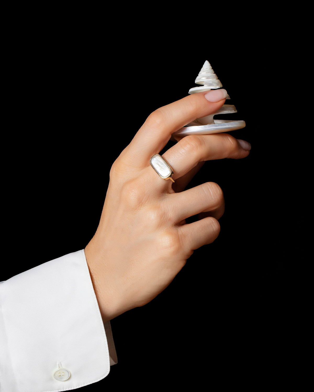 Polyphemus Ring on model.