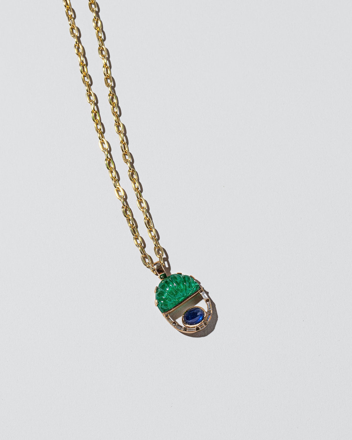  Cosmic Realm Necklace on light color background.