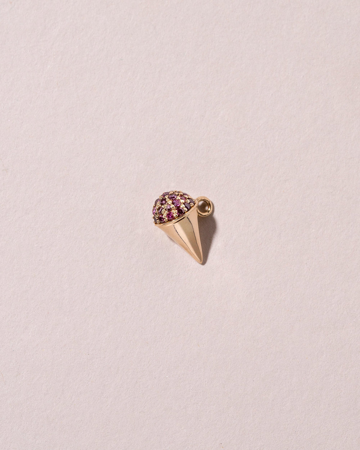  Sno Cone Charm - Sour Grape on light color background.