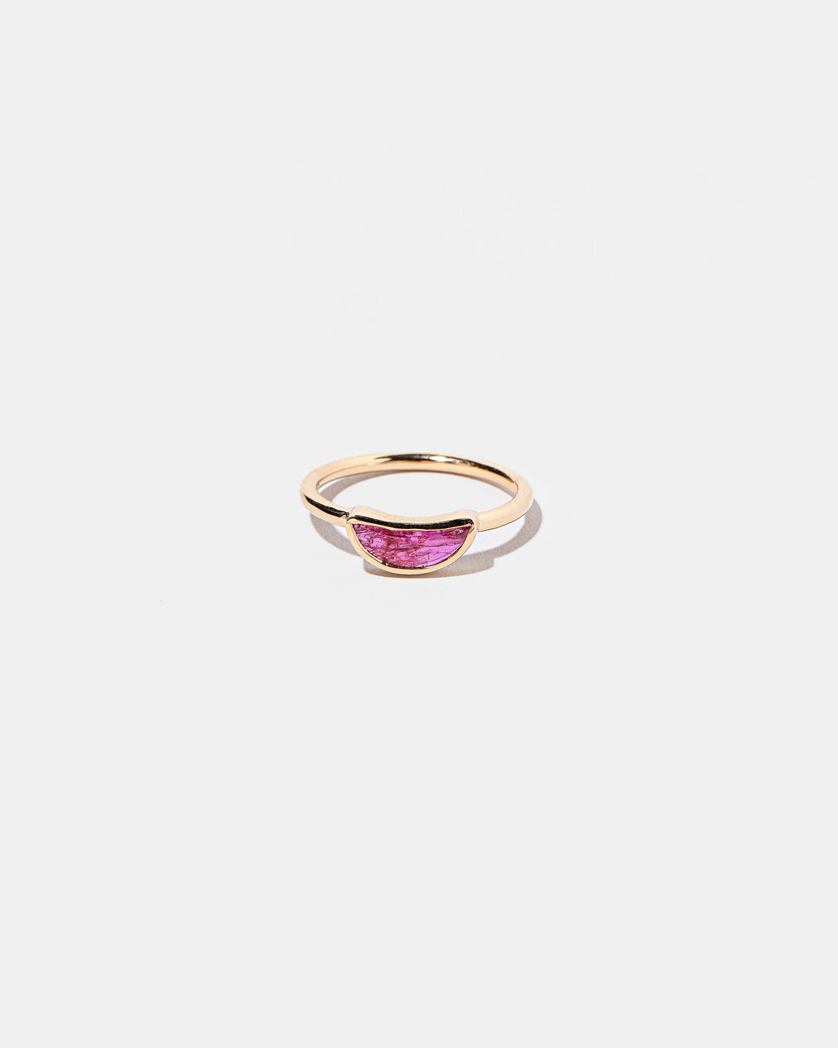 Passion Ring on light color background.
