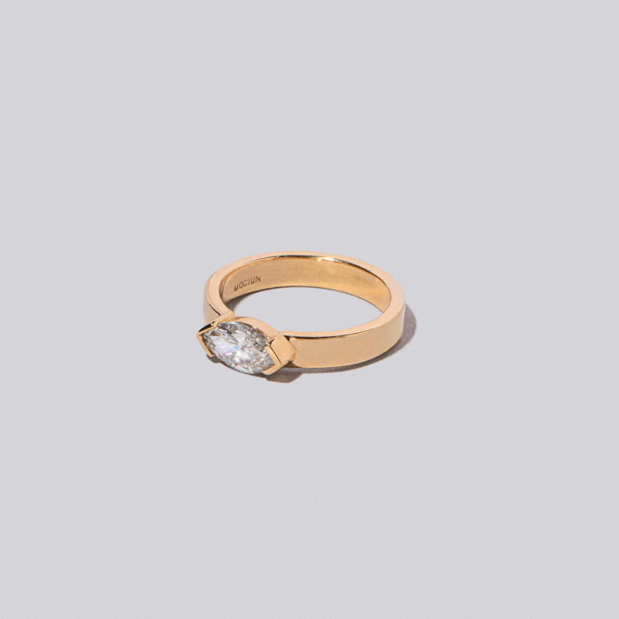 product_details::Closeup details of the Pocket Ring on light color background.